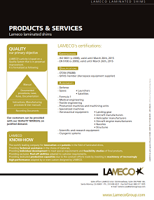 Documentation LAMECO: Quality, certifications, qualifications and agreements