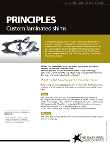 Documentation LAMECO: Principles of laminated shims