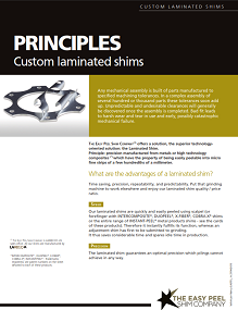 Documentation LAMÉCO: Principles of laminated shims