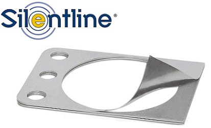 Silentline: shims that help dampening the noise